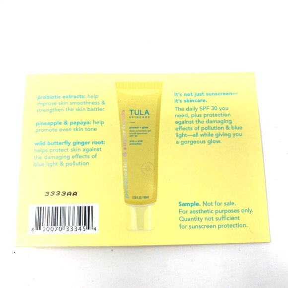 Mixed Lot Skincare Tula Exfoliant Sunscreen/ Hanskin Hyaluron/ Farmacy Cleanser - Picture 10 of 10